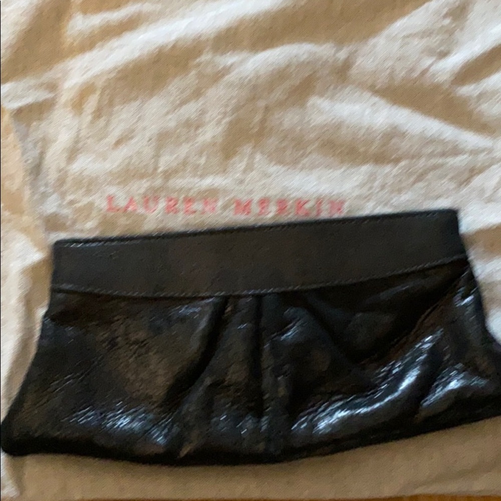 Lauren Merkin Black Clutch